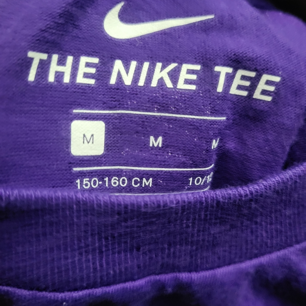 Nike Purple The Nike Tee Graphic Crew